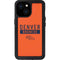 NFL Denver Broncos Orange Performance Series iPhone 15 Waterproof Case